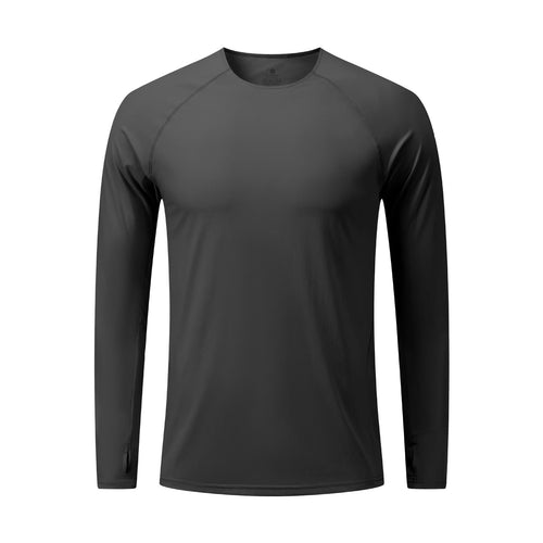 Men's Crew Neck Lightweight Full Sleeve Casual Running Shirt 037