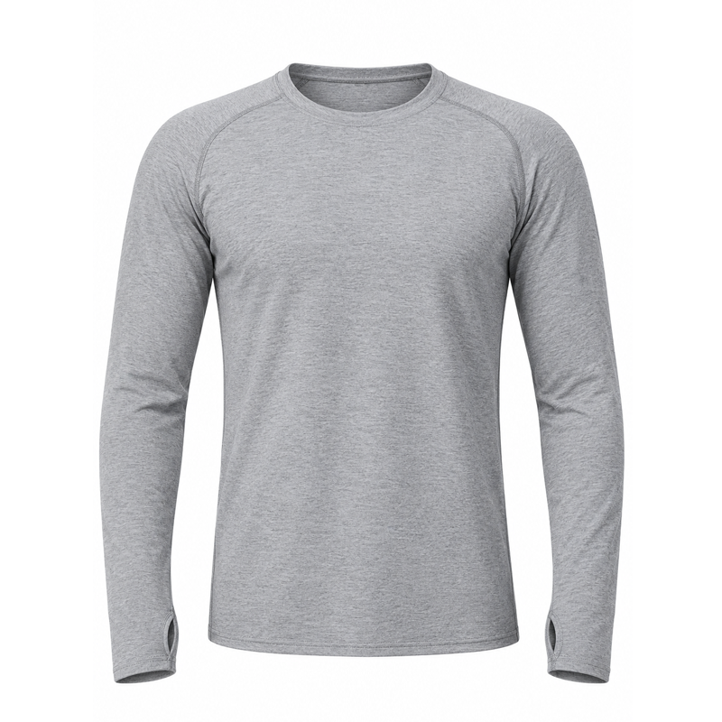 Men's Comfortable Sports Yoga Long Sleeve Training Elastic Top